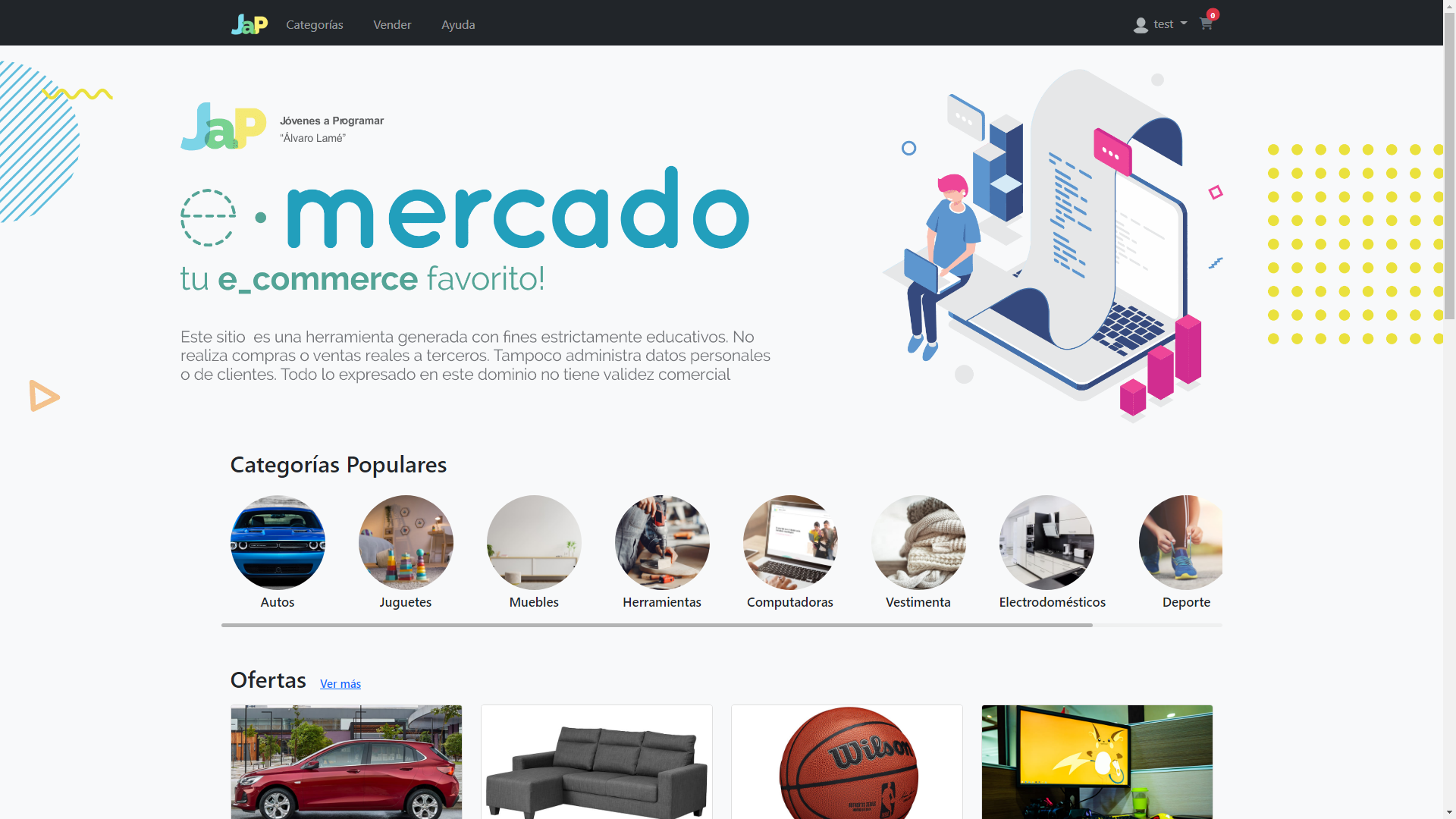 E-commerce preview